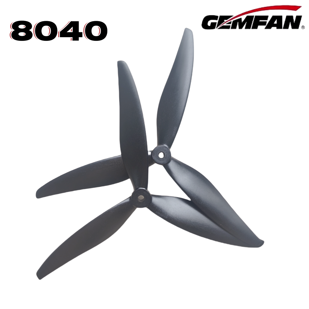 Gemfan 8040 8X4X3 3-blade 8-in - Drone Gimbal Controller 评论和价格