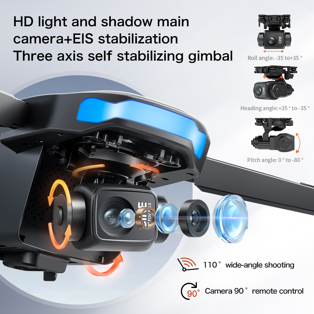 S-X1 MAX GPS Drone with 3-Axis - Drone Gimbal 3 Axis 评论和价格