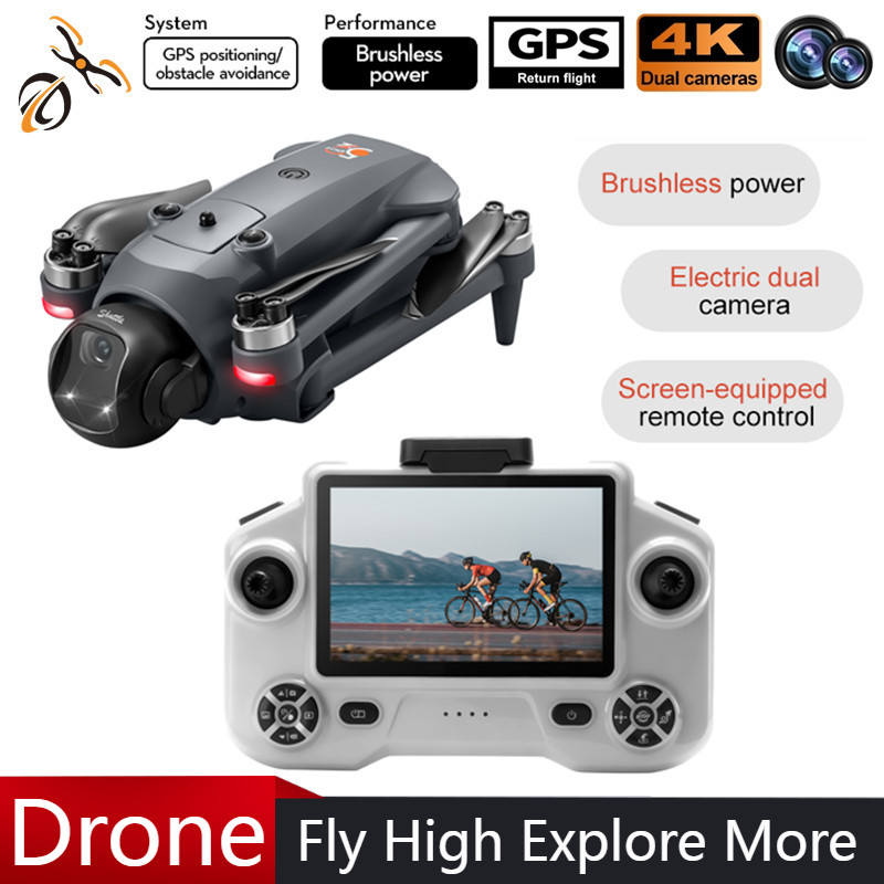 NEW YL059 Mini RC Quadcopter 4 - Drone Gimbal Brushless 评论和价格