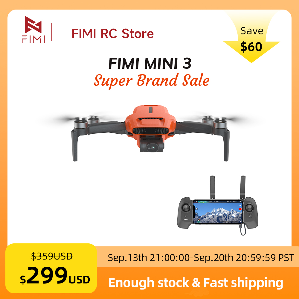 FIMI MINI 3 Camere Drone 4K 60 - Drone Gimbal Case 评论和价格